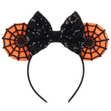 LSHDXD Hand-Made Sequin Mouse Ears – Travel-Friendly Headpiece for Outdoor Photoshoots and Rooftop Holiday Gatherings