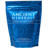 Ancient Minerals Magnesium Bath Flakes – Sophisticated Magnesium Soak Inspired by Ancient Seabed Purity, 8 lb Pouch