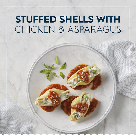 made with durum wheat semolina for al dente texture