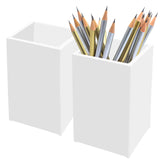 MIACORA Minimalist Pencil Cup – Seamless Storage for Monochrome Desk Setup