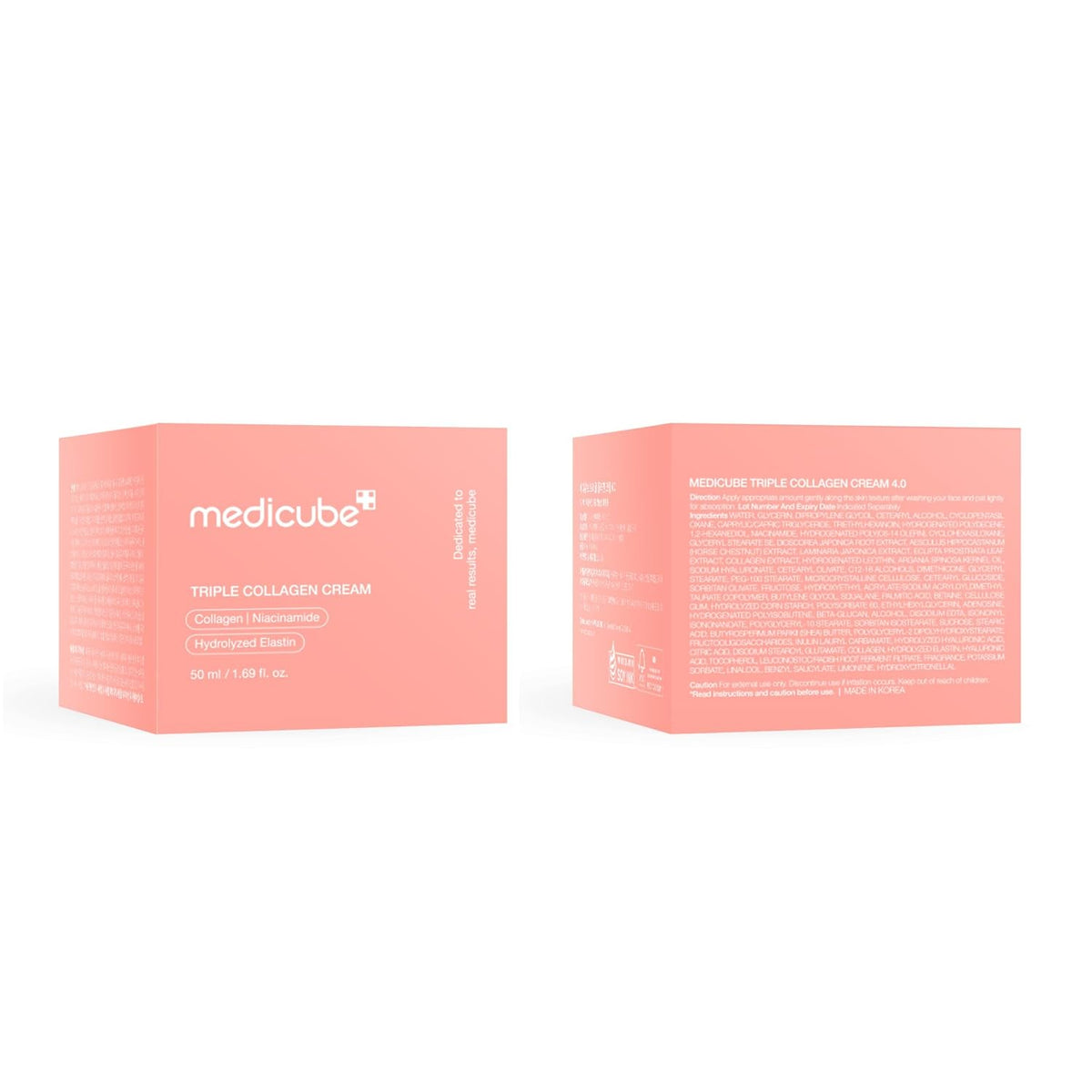 Medicube Triple Collagen Cream – Calming Morning Skincare Staple for the Bathroom Counter, Hydrating Elasticity Booster