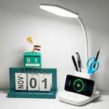 GlowStudio LED Desk Lamp with Pen Holder – Stylish Holiday Gift for Her and Him Who Love Organized, Beautiful Desks