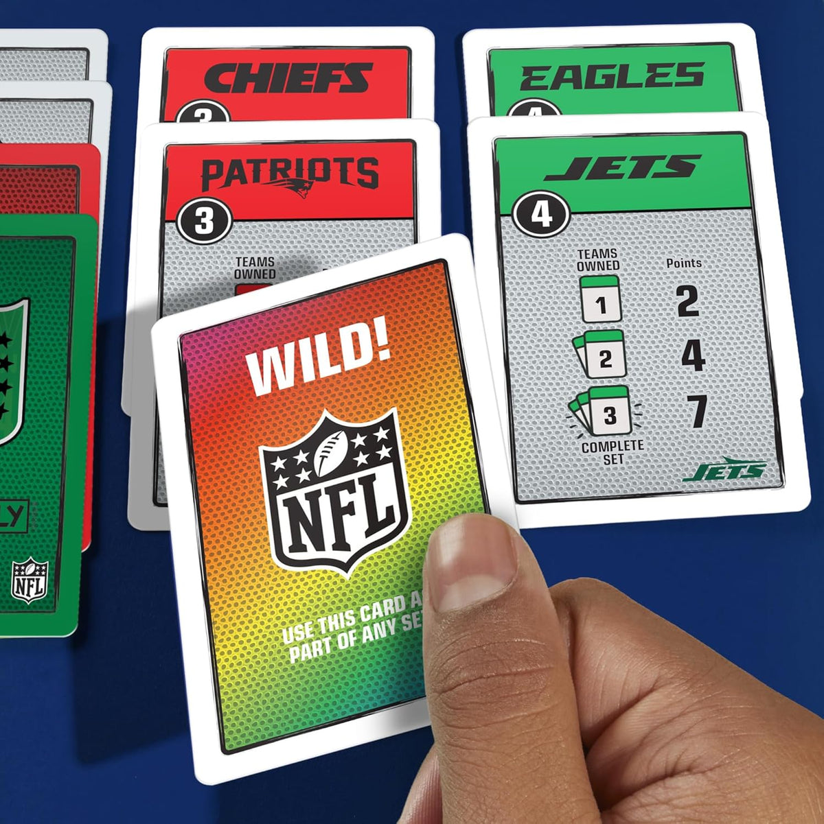 Monopoly Deal NFL Edition – Last Minute Gift Idea for NFL Obsessed Kids, Teens, and Adult Card Gamers