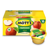Mott's Apple Sauce Variety Pack - Safe Single Serve Snack for Children Daycare Lunches and After School Treats