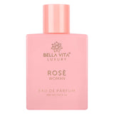 Bellavita Luxury ROSE Eau de Parfum – Stress-Relieving Scent for Her, Perfect for Journaling and Quiet Time