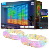 Govee Smart Curtain Lights 2, Smart Wall Lights for Outdoor Decor, Holiday Displays, and Open-Air Gatherings
