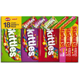SKITTLES & STARBURST Individually Wrapped Candy Box – Mindful Eating Portion Packs, Pre-Measured Sweet Treats for Balanced Lifestyles