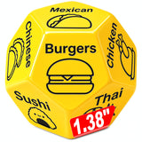 Crayior Meal Roller – Uncluttered Countertop Accessory in Soft Yellow, Effortless Alternative to Menu Apps