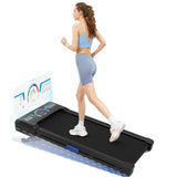 Walking Pad Treadmill with Triple Cushion System — Calorie Burning Incline Walk for Morning Routine
