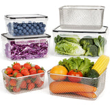 FreshFlow Storage Set – Streamlined Produce Storage for the Minimalist Kitchen, BPA-Free