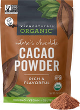 Organic Cacao Powder – Resealable Pouch for Organized, Effortless Daily Smoothie Stations