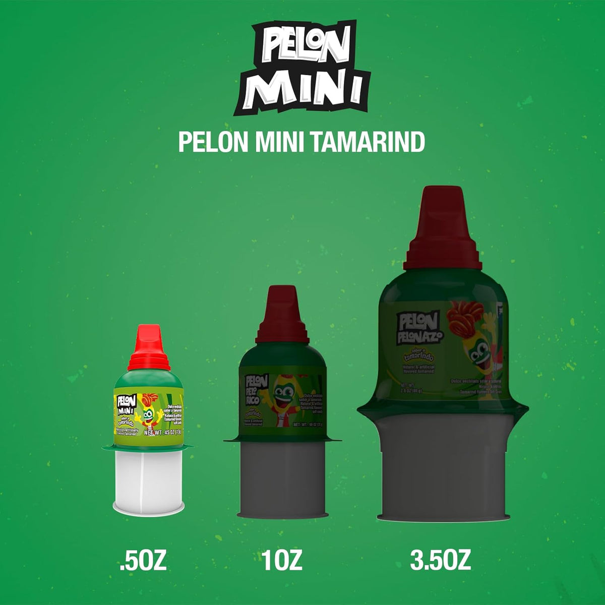 Pelon Pelo Rico Squeeze Tube Tamarind Candy 0.45 oz Pack of 36 – Single-Serve Mindful Treat for Break Room Self-Care Stations