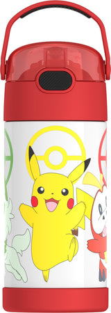 THERMOS FUNTAINER Character Water Bottle with Pop-Up Straw - Ready-to-Wrap Birthday Present for a 5 Year Old