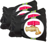 FrostGuard Hose Bib Cover – Simple, Hardware-Free Winter Protection for Intentional Homeowners, 4 Pack