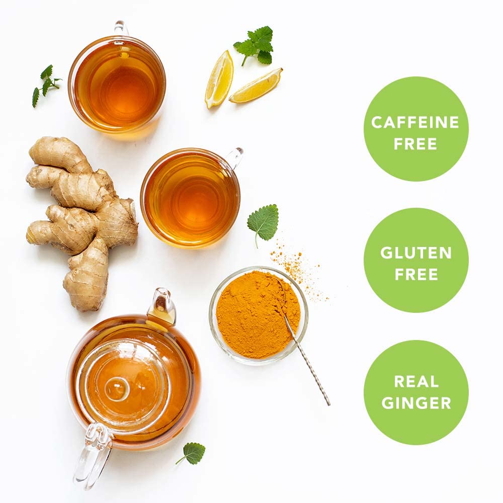 Prince of Peace Instant Ginger Honey Crystals with Turmeric – Single-Serve Sachets for Intentional Counter Spaces