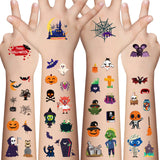 Awinmay Glow Halloween Tattoos – Flameless Non-Toxic Trick-or-Treat Alternative for Kids and Classroom Parties
