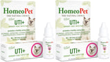 HomeoPet Feline UTI+ Urinary Tract Supplement for Cats – Gift for Holistic Pet Lovers Who Avoid Pharmaceuticals