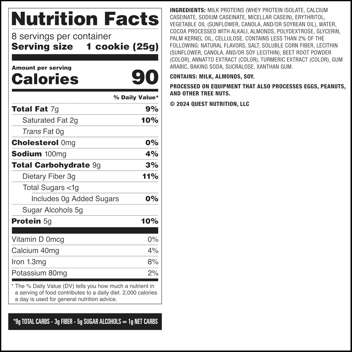 Quest Nutrition Frosted Protein Cookies – Camping Trip Pantry Snack for Active Travelers, Shelf-Stable Low-Sugar Cookie