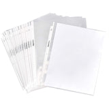 Amazon Basics Sheet Protectors 500-Pack for Dorm Room Document Storage, Durable Polypropylene Letter Size
