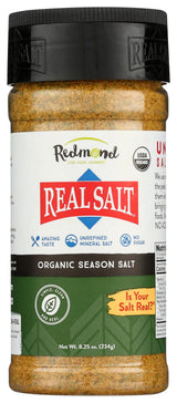 Redmond Real Sea Salt – Heavy-Duty Shaker for Tailgating and Open-Air Grilling