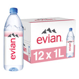Evian Spring Water – Kid-Friendly 12-Pack Hydration for Soccer Practice and Park Outings