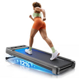 MERACH UltraWalk W60 Walking Pad with Incline – Focus-Friendly Treadmill for Standing Desk and Zoom Meeting Walks