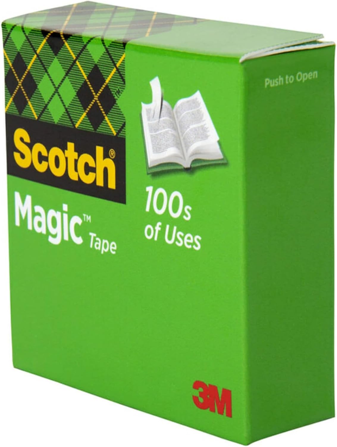 Scotch Magic Tape with Writable Surface for Kids Supply Closet and Classroom Organization