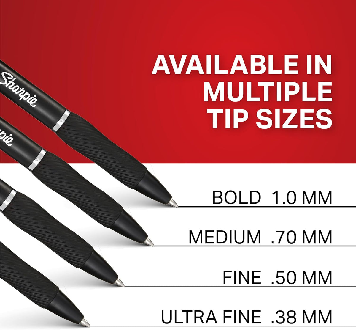 Sharpie S-Gel Gel Pens – Minimalist Desk Staple for Clean, Clutter-Free Workspaces