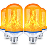 CPPSLEE E26 Flame Simulation Bulbs Hostess Gift for New Homeowner and Wedding Registry 6 Pack Multi Room Set