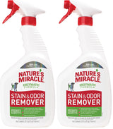 Nature’s Miracle Stain and Odor Remover Dog, 32 Ounces – Versatile Enzymatic Spray for Carpet, Rugs and Upholstery