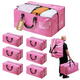 WORKPRO 6 Pack Streamlined Moving Bags – Space-Saving Storage for Capsule Wardrobes