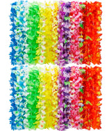 Bulk Silk Flower Leis Pack – Fun Luau Gift Idea for Women, Moms & Friends Hosting Tropical Parties