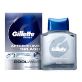 Gillette Series Cool Wave Aftershave Splash – Neutral Masculine Scent for Intentional Grooming