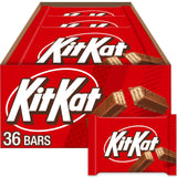 KIT KAT Milk Chocolate Wafer Bars Bulk 36-Pack – Valentine's Day, Easter, and Christmas Candy Gift Box for Friends, Coworkers, and Family