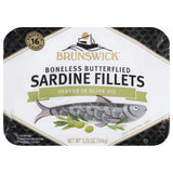 Brunswick Wild Sardine Fillets in Olive Oil – Heart-Healthy Protein for Mindful Meal Prep