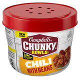 Campbell's Chunky Chili with Beans – Rugged Single-Serve Bowl for Hikers, Hunters, and Outdoor Crews