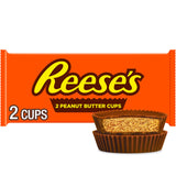 REESE'S Peanut Butter Cup Travel Snacks, 1.5 oz Single-Serve Candy Packs for Sporting Event Concessions, Game Night Tables, and Movie Marathons, Bulk 36 Count
