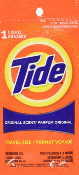 Tide Travel-Size Laundry Pods – 9 Single-Load Packets for Campground Washing Stations and Outdoor Gear