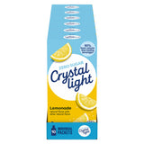 Crystal Light Lemon Iced Tea Caffeine-Free Powdered Drink Mix – Low-Calorie Mindful Hydration Companion for Home and Travel, 120 Single-Serve Packets
