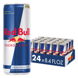 Red Bull Energy Drink – Field-Side Energy for Soccer Matches and Weekend Sports Tournaments, 8.4 Fl Oz (4x6) Pack
