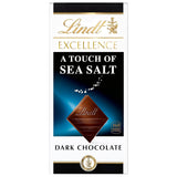 Lindt Excellence Sea Salt Dark Chocolate Bars – Sophisticated After-Dinner Indulgence for Entertaining Guests