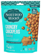 Saffron Road Crunchy Chickpea Snack – Mindful Snacking for Home Wellness Routines, Plant-Based Protein Bites