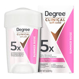 Degree Clinical Strength Antiperspirant Deodorant Thoughtful Birthday Gift for Her with Elegant Rose Jasmine Scent 1.7 oz