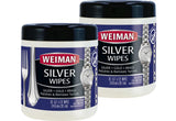 Weiman Jewelry Polish Cleaner – Family-Safe Anti-Tarnish Wipes for Shared Bathroom Vanities