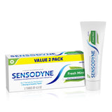 Sensodyde Fresh Mint Toothpaste for Sensitive Teeth – Helpful Gift for Parents and Older Adults Who Value Trusted Oral Care, Pack of 2