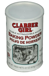 Clabber Girl Pop Top Baking Powder – Quick One Handed Measuring for Focused Cooking Sessions