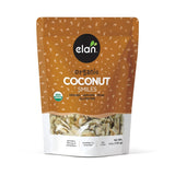 Elan Organic Coconut Smiles – Plant-Based Crunch for Digestive Health Rituals, Vegan and Gluten-Free Coconut Chips