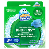 Scrubbing Bubbles Continuous Clean Toilet Drop-Ins — Low-Distraction Bathroom Upkeep for Study-From-Home Professionals, Drop-In Simplicity