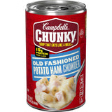 Campbell's Chunky Soup Hearty Bean with Ham 19 oz Can - Ready-to-Eat Lunch for Back-to-Back Workdays