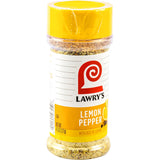 Lawry's Lemon Pepper with Zest of Lemon – Family-Friendly Citrus Pepper Spice for Wholesome Weeknight Meals